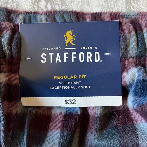 Stafford,medium,gray,regular fit,sleep pants,exceptionally soft,2pocketsfor men - Picture 6 of 8
